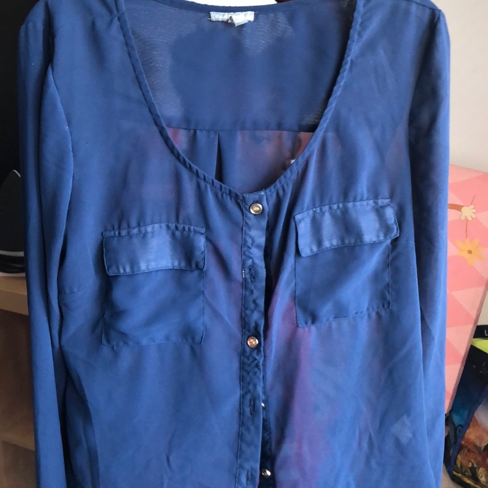 Blue shirt